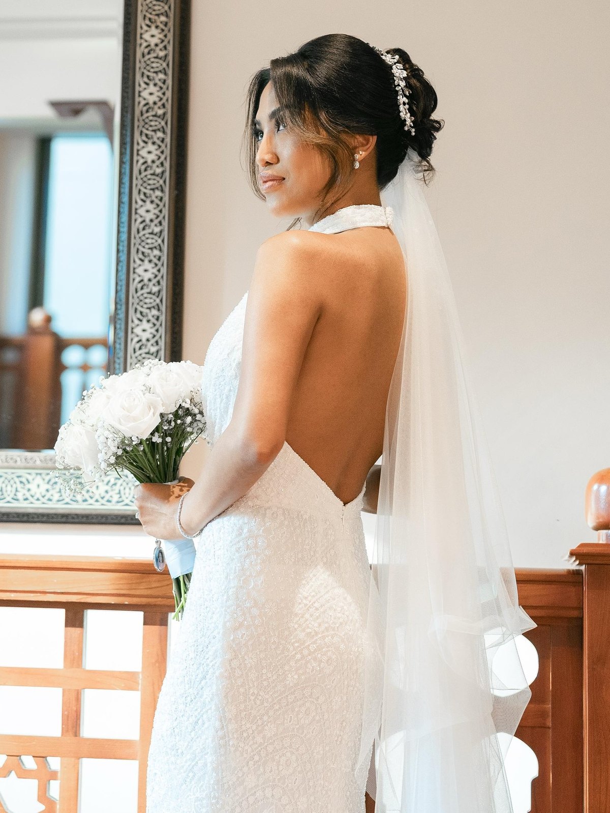 Bridal couture Dubai — custom wedding dress designed once, for one bride